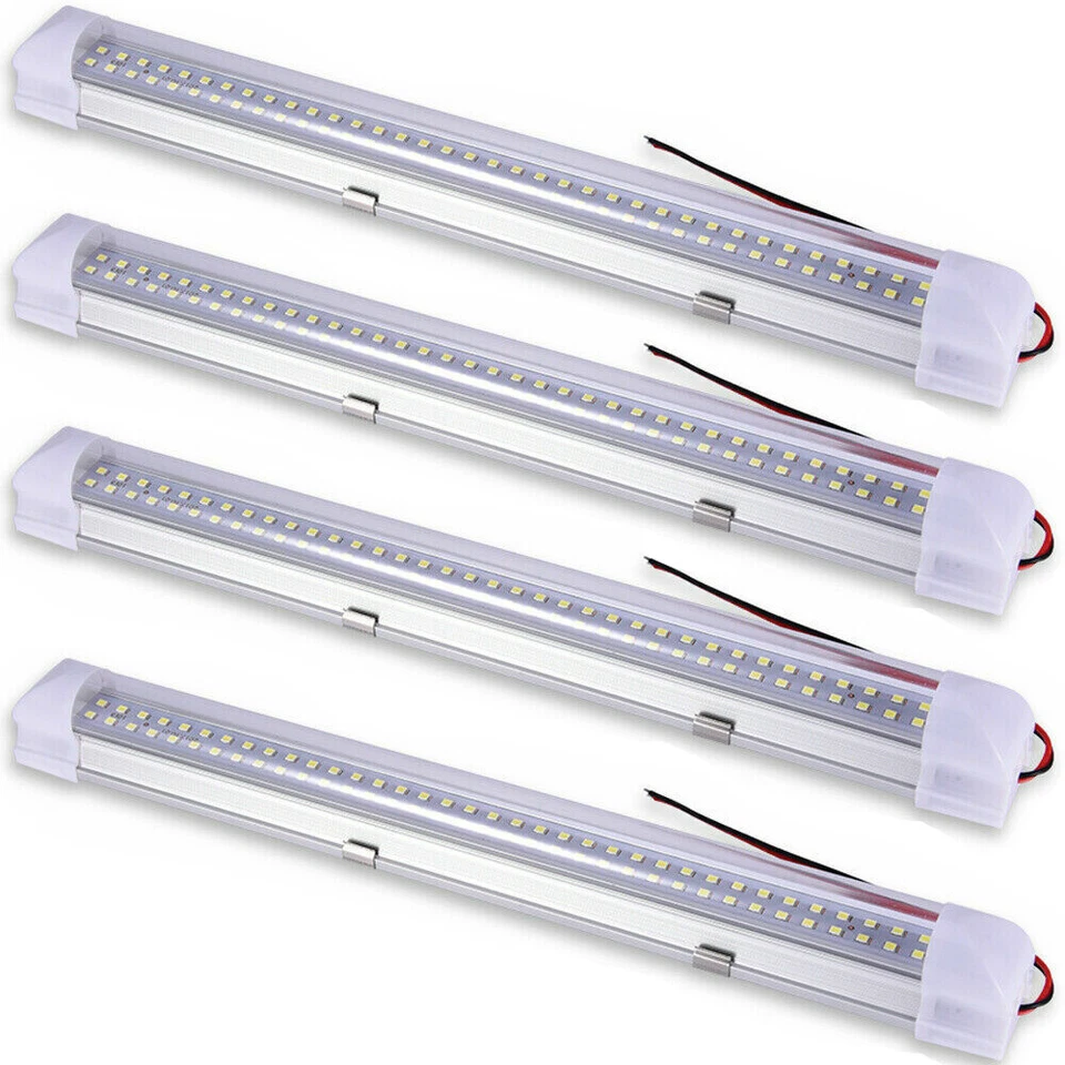 4X 12V 108LED RV Ceiling Dome Light LED Interior Lighting for Trailer Camper  - Image 1 of 4