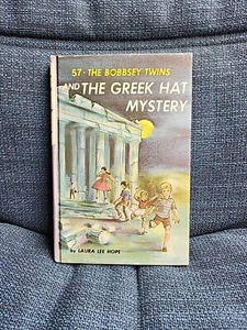 The Bobbsey Twins and The Greek Hat Mystery #57 Children's Book 1964 Vintage - Picture 1 of 4
