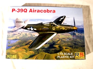 1/72 RS Models USAAF P 39 Q Airacobra WWII Fighter # 92182 - Picture 1 of 4