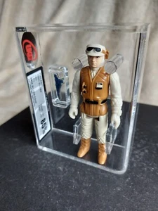 GRADED VINTAGE STAR WARS - UKG not AFA 85% - HOTH REBEL SOLDIER - NEW CASE - Picture 1 of 7