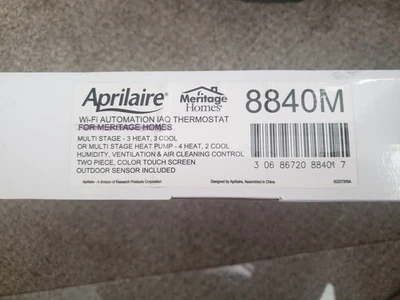 Aprilaire 8840M Automation Thermostat, Wi-Fi, IAQ Control - Free Ship! - Image 1 of 2