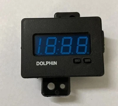 Fit For Suzuki Samurai Sierra SJ410 SJ413 Jimny Drover Dash Digital Clock Watch - Image 1 of 4