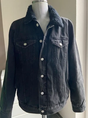 Jeansjacke gefüttert Gr.S schwarz - Bild 1 von 3