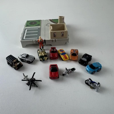 Vintage Micro Machines Lot Cars Bikes Helicopter Playset Tank Figure Mixed Set - Image 1 of 4