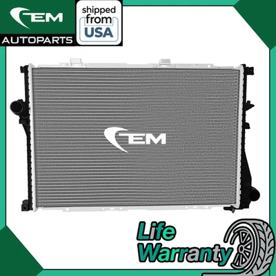 Fit 2001-2005 BMW 525i 1999-2000 BMW 528i Radiator Aluminum DPI-2285 - Image 1 of 4