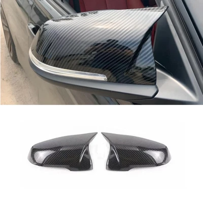 Cubierta de tapa de espejo retrovisor de repuesto de fibra de carbono estilo M para Toyota Supra A90 2020-2023 Foto 1 de 4