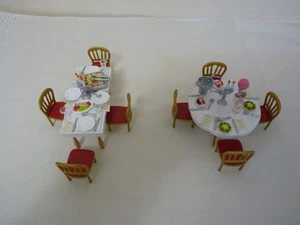 SYLVANIAN FAMILY VINTAGE HOCHZEITSTAG MÖBEL SET SEHR SELTEN - Bild 1 von 12