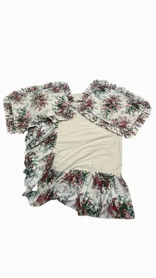 FALDA DE CAMA Y FUNDAS CROSCILL Chartwell ROSA FLORAL CON VOLANTES Foto 1 de 3