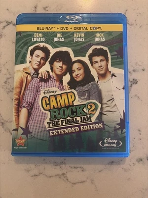 Camp Rock 2: The Final Jam Blu-ray DVD, 2010, 3-Disc Set, Extended Edition - Image 1 of 4