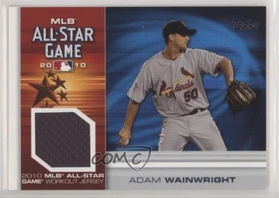 2010 Topps Update All-Star Stitches Relics Adam Wainwright #AS-AW - Image 1 of 2