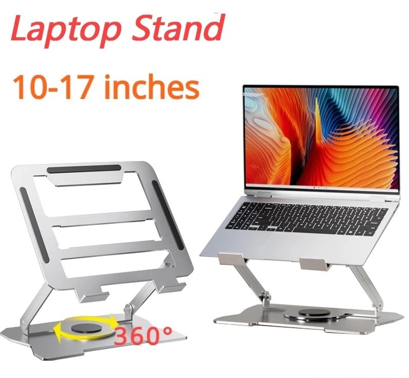 Upgraded 360° Rotating Laptop Stand Foldable Laptop Stand - Image 1 of 4