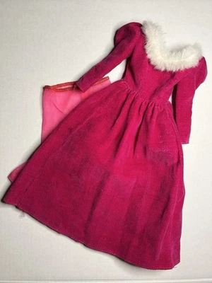 Vintage Barbie - RARE Miss America Royal Velvet #3215 Dress & Slip - Image 1 of 4