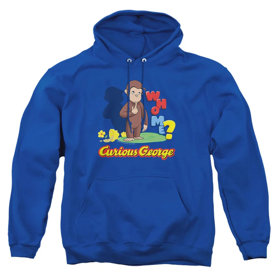 Curious George Who Me Sudadera con capucha para hombre Royal Foto 1 de 1