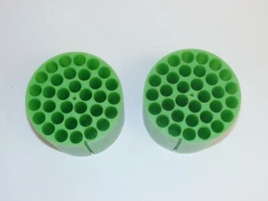 Pair of Sorvall Instruments Centrifuge Rotor Bucket Inserts 00858 - Picture 1 of 4