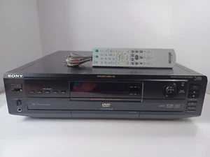 Sony DVP-C650D 5 Disc CD DVD Video Changer/Player w/ Remote Cables - Picture 1 of 14