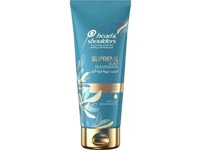 200 ml. Acondicionador capilar cabeza y hombros aceite de argán para rejuvenecimiento del cuero cabelludo seco Foto 1 de 4