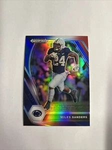 2021 Panini Prizm Entwurfspicken - rot weiß & blau Preis #92 Meilen Schleifer - Bild 1 von 2