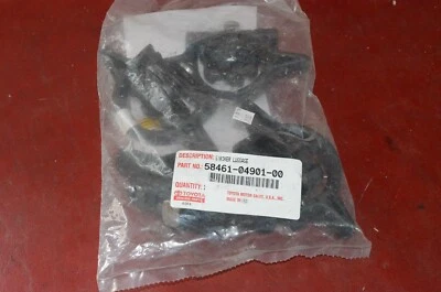 NOS 2005-23 Toyota Tacoma Bed rail Tie Down Cleats Genuine OEM Set of 4 Striker - Image 1 of 4