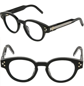 CHRISTIAN DIOR CD DIAMONDO R1I Black Round Eyeglasses 48mm DM50061I DIAMOND - Picture 1 of 11