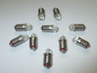 LED E5.5 for Dollhouse or Nativity Lamps 3.5-4.5Volt 10-Piece -NEW-