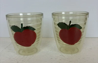 Juego de 2 vasos aislantes Tervis de 10 oz con bordado de manzana SIN tapa Foto 1 de 4