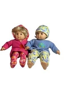 Pensionierte Pleasant Company American Girl zickiges Baby blond Junge Mädchen Zwillingspuppen 2 - Bild 1 von 12
