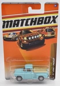 Matchbox Superfast 1957 GMC Stepside Pickup blue. MBX 38/ 2010. long card - Picture 1 of 1