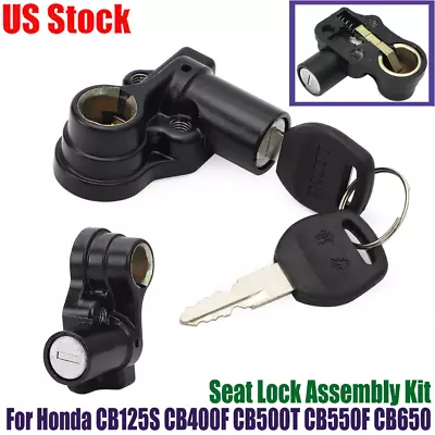 For Honda CB125S CB400F CB500T CB550F CB650 CB750F GL1100 CT70 XL175 Seat Lock - Изображение 1 из 4
