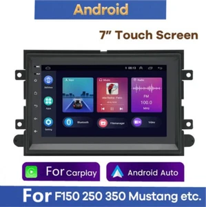 2 Din Android Car Radio For Ford F150-550 Player For Carplay Auto GPS Navigation - Picture 1 of 12