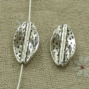 Free Ship 88 pcs tibetan silver leaves spacers 21x12mm L-3627 - Picture 1 of 4