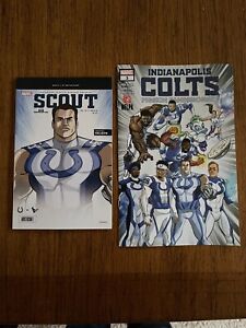 Indianapolis Colts Marvel Comics # 3 Limited Ed Comic Book & Program NFL Collab