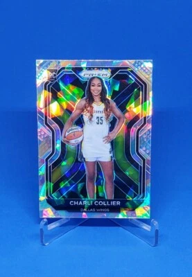2021 Panini Prizm WNBA #89 Charli Collier Cracked Ice Prizm RC Rookie - Image 1 of 2
