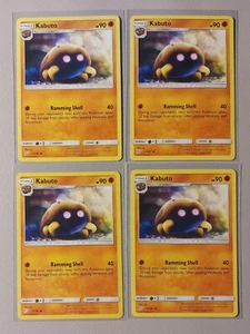 4x Kabuto 77/181 Pokemon card SM Team Up uncommon NM - Picture 1 of 1