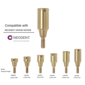 Pilar localizador de conexión cónica Neodent Grand Morse GM para plataforma de 1-6,0 mm - Imagen 1 de 28