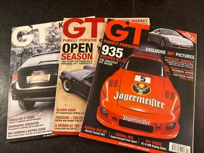 GT Purely Porsche Magazine x3 2004 - Issues 27,28 & 29 935 Kremer K3 - Image 1 of 4