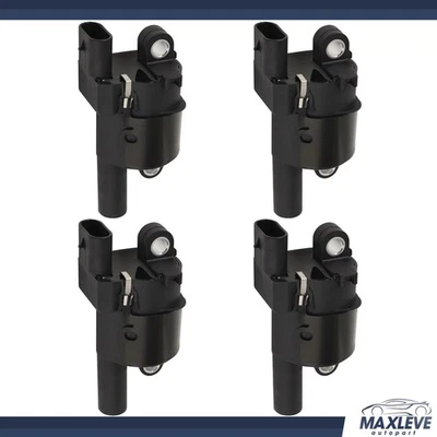 4 Ignition Coils For Cadillac Escalade EXT 6.2L Chevrolet Avalanche 5.3L 2007-13 - Image 1 of 3