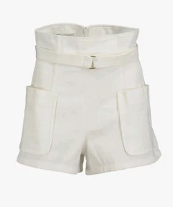 Philosophy Di Lorenzo Serafini White Cotton Shorts,   Size 8UK 40IT - Picture 1 of 12