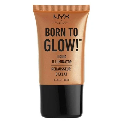 NYX PROFESSIONAL MAKEUP Born To Glow Liquid Illuminator, Pure Gold - Image 1 of 4