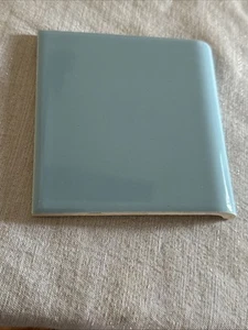 One 4 3/8 X 4 3/8 Baby Azulejo Azul Nariz de Toro - Imagen 1 de 1