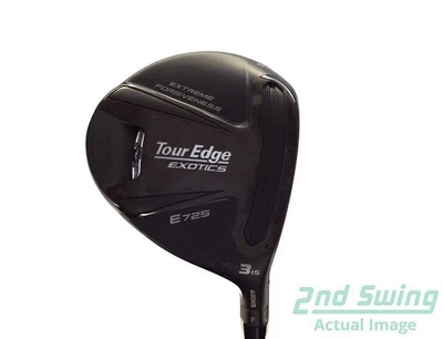 Tour Edge Exotics E725 Fairway Wood 3 Wood 3W 15° Graphite Stiff Right 43.25in - Image 1 of 4