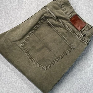 Pantalones peto vintage Y2K Polo Ralph Lauren 34x34 (32) verde oliva ropa de trabajo - Imagen 1 de 10