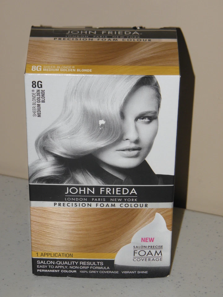 John Frieda Precision Foam Colour Medium Golden Blonde 8g