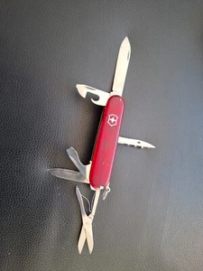 Rare Victorinox Swiss Flame pocket Knife with butane lighter used condition - Picture 1 of 14