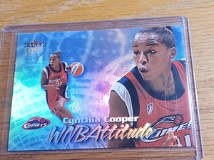 2000 Ultra WNBA WNBAttitude #9 Cynthia Cooper Houston Comets FREE SHIPPING MINT