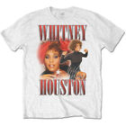 White Whitney Houston 90S Homage Officiel T-Shirt Hommes Unisexe
