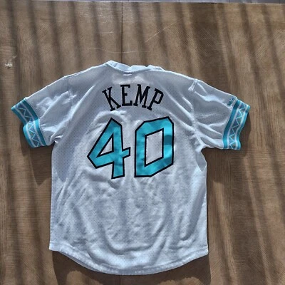 Mitchell &Ness NBA All Stars 40 Shawn Kemp Jersey Medium Mesh Crew Neck  Graphic - Image 1 of 4