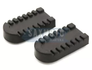Gummi Fussrasten vorn YAMAHA XT660 XTZ660 XTZ750 Front Footrest Rubbers - Picture 1 of 4