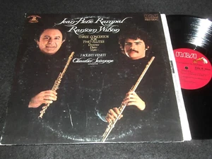 JEAN-PIERRE RAMPAL & Ransom Wilson THREE CONCERTOS For Two Flutes SCIMONE RCA 78 - Imagen 1 de 1
