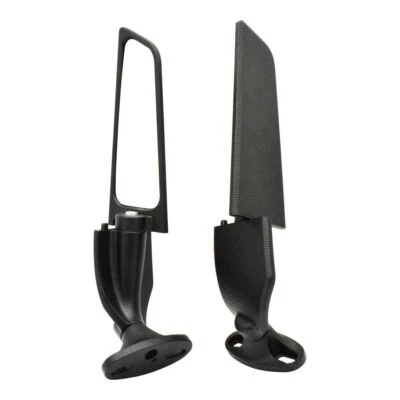 Espelho retrovisor lateral asa giratória vento Kawasaki NINJA ZX10R ZX6R Z636 ZX6RR - Imagem 1 de 4