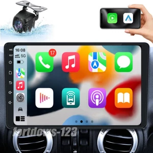 IPS Screen Car Stereo Apple Carplay GPS FM Car Radio For Jeep Wrangler 2007-2018 - Picture 1 of 17